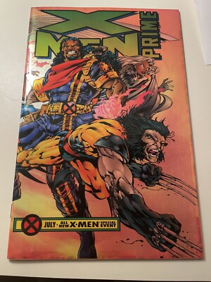3 Bks  All NM  X-MEN Prime , Onslaught ,SPIDER-MAN M CLONAGE OMEGA  FOIL COVER