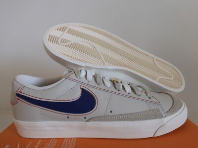 NIKE BLAZER LOW  77 PREMIUM LIGHT BONE-SUMMIT WHITE SZ 10 [DH4370-002]