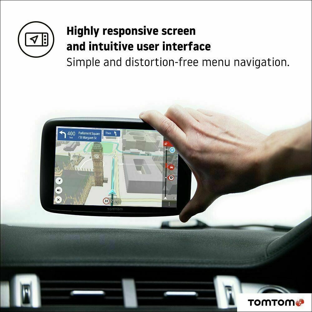 TomTom GO Discover 6 Inch UK ROI Full Europe Sat Nav Nav 1 Year