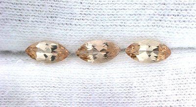 ONE 8x4 8mm x 4mm Marquise Tepetate Mexico Champagne Topaz Gem Gemstone EBS1853