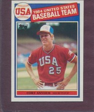 1985 Topps Cory Snyder #403 USA Olympic MINT DEAD CENTERED