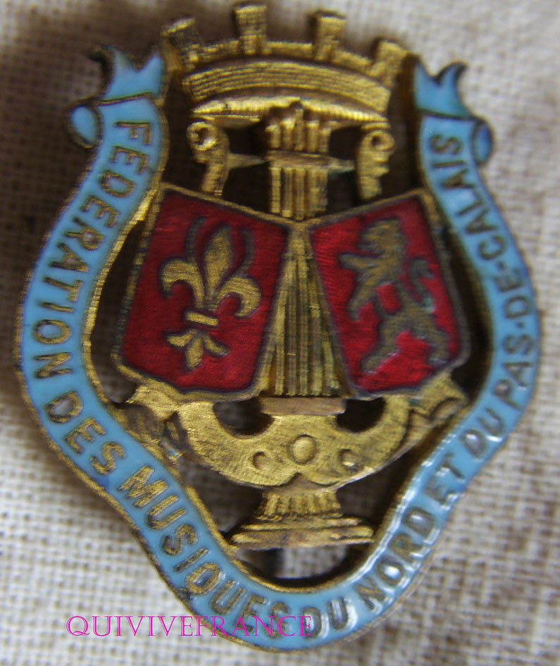 Insigne fédération sapeurs pompiers