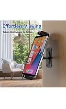 Ipad Wall Mount, Universal 360  Rotating Tablet Wall Mount Holder, Phone Holder