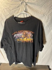2015 75th Anniversary Sturgis Black Hills Rally Buffalo T-Shirt Mens 2xl