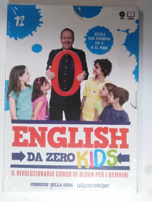 English da Zero Kids Englischkurs für Kinder 0 bis 12 Jahre Band 12 DVDs + Buch