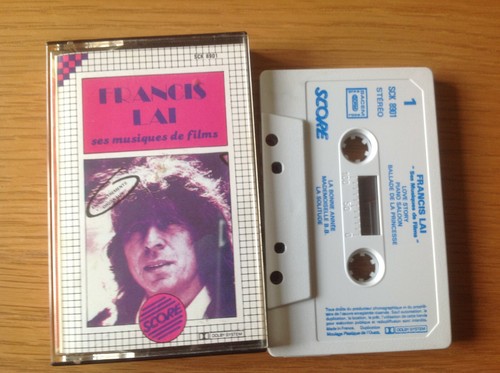 Francis Lai Ses Musiques De Films Soundtrack cassette RARE