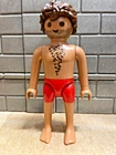 Playmobil sports character swimmer swimmer surfer 25 for custom rare vintage