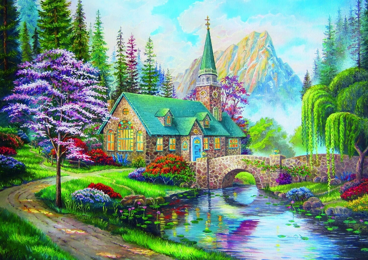 Scenery puzzles outlet
