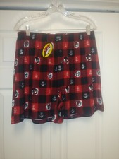 Buc-ee's Plaid Flannel PJ Pajama Sleep Lounge Wear Shorts Christmas sz 2XL XXL