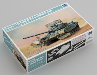 Trumpeter 09609 1/35 Russian T-72B1 w/KTM-6 & Grating Armour