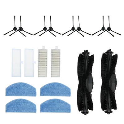 Side Brush Sweeper Tools Mop Pad Replacement Part Filter for Tikom G8000Pro
