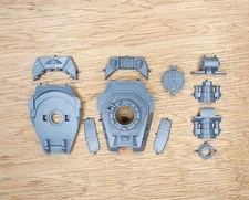 Imperial Guard Leman Russ Demolisher Turret Bits