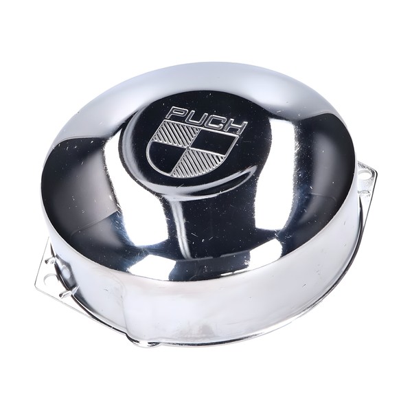 Lichtmaschinendeckel / ZüNdungsdeckel Verchromt Mit Puch-Logo FüR Puch Maxi-image