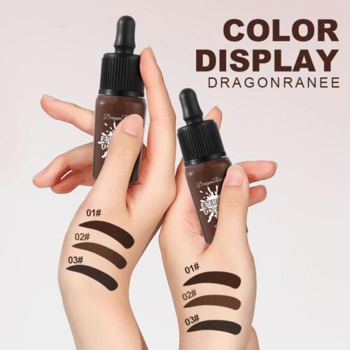 Peel-off Dye Eyebrow Gel Semi-Permanent Waterproof Sweatpr F9F4 Tint Tattoo V0A1 - Picture 12 of 15