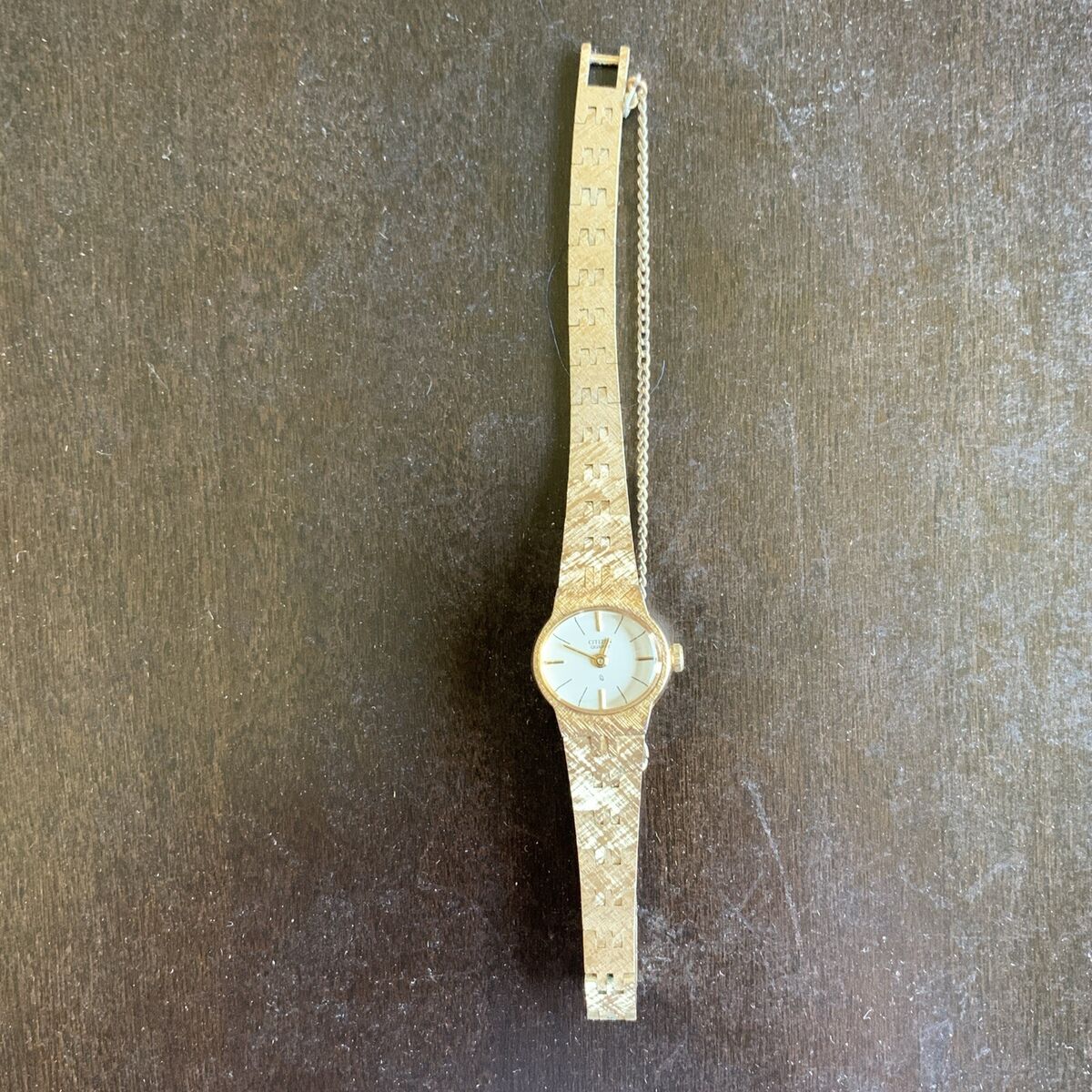 Vintage 1969 Citizen Women Wrist Watch Gold Tone 4-833414 Vintage 1969 Citizen Women Wrist Watch Gold Tone 4-833414