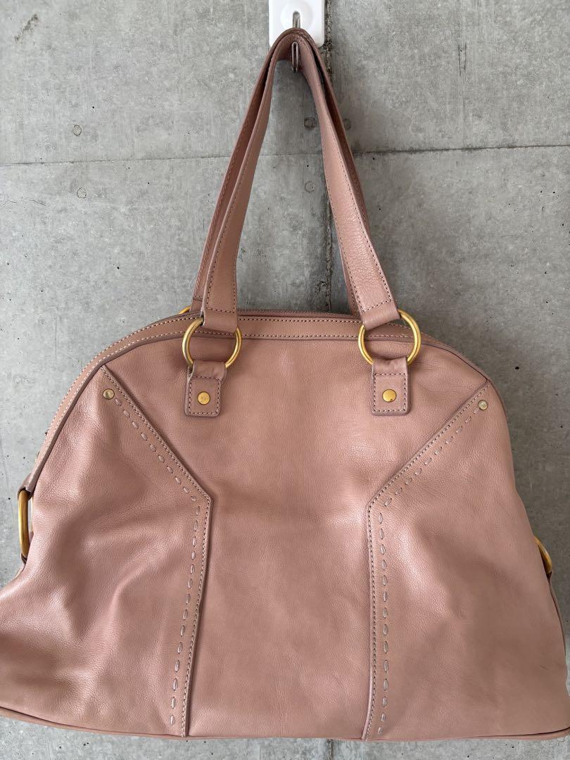 Borsa a tracolla SAINT LAURENT Yves Saint Laurent vintage musa in pelle rosa