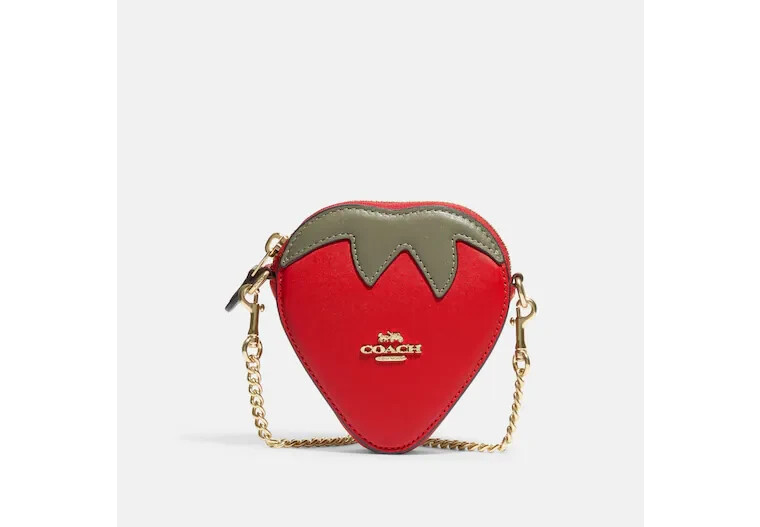 小物 Rare Coach Red Signature Coin case COACH VINTAGE SONOMA RED PEBBLE LEATHER ZIP AROUND COIN/CARD CASE