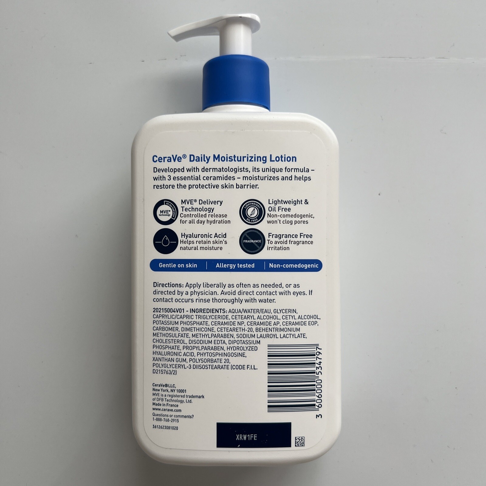 CeraVe Daily Moisturizing Lotion for Normal/Dry Skin 16 oz 2 Pack