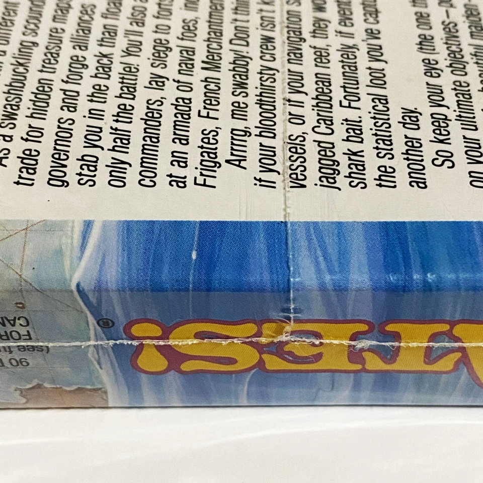 Pirates! Nintendo NES Brand New Factory Sealed Horizontal Seam Near Mint - Image 4 of 4