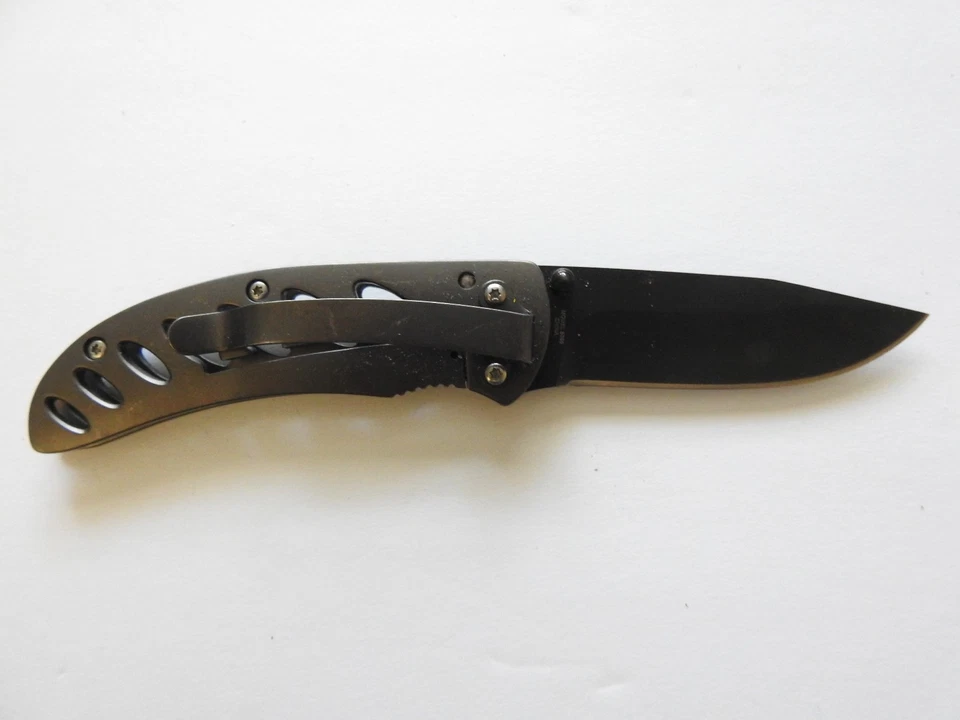 Browning Model 5095 Single Paraframe Pocket Knife Pocket Clip - Image 2 of 2