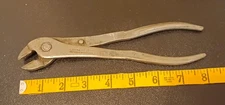 Vintage Lectrolite Single Joint pliers Defiance Ohio. 8” 1930s-40's
