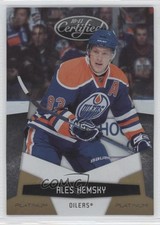 2010-11 Certified Platinum Gold 10/25 Ales Hemsky #57 1p0