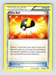 Ultra Ball 90/101 Plasma Blast Uncommon Trainer