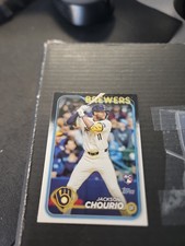 2024 Topps Complete Set - Jackson Chourio #698 Batting (RC)