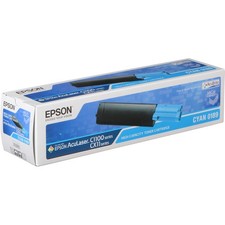 Image of Epson Toner C13S050189 S050189 0189 Original Cyan 4000 Pages New Damaged Box