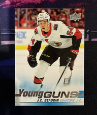 2019-20 Upper Deck Update Young Guns RC J. C. Beaudin #520 Senators