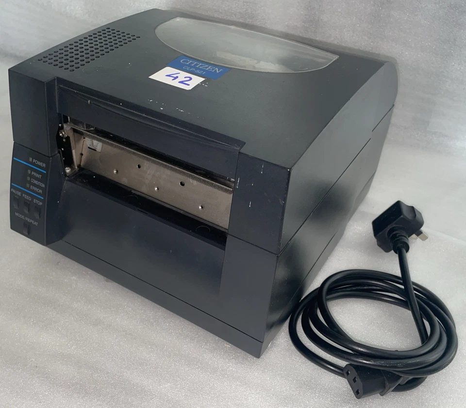 Citizen CLP-521 JM10-M01 Industrial Desktop USB Label Printer (42) - Image 3 of 4