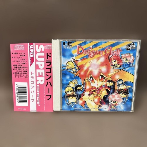 PC Engine Super CD Software Dragon Half Japan Region | eBay