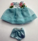 New ListingVintage 1965 Mattel TUTTI Barbie Come to My Party #3607 Blue Dress, Panties NICE