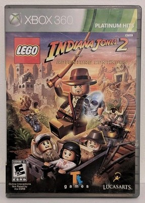 LEGO Indiana Jones 2: Das Abenteuer geht weiter Xbox 360 NTSC USA mit Anleitung