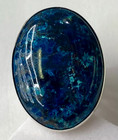 HSN Jay King Sterling Silver Blue Forest Stone Oval Ring Size 5 — photo 2