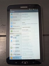 SAMSUNG GALAXY TAB 3 - SM-T217S - 7 " - 8GB - WI-FI 4G - BLACK - SPRINT