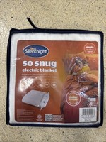 Silentnight So Snug Electric Blanket Single 72x135cm New