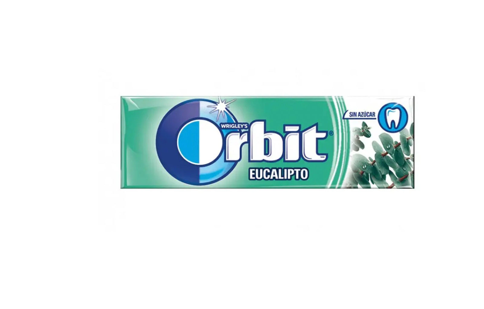 30 x WRIGLEY'S ORBIT EUCALYPTUS Flavor Chewing Gum SUGARFREE 14g 0.49oz