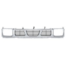 Fits 1993-1997 Nissan D21pickup Painted Chrome Grilles Replacement