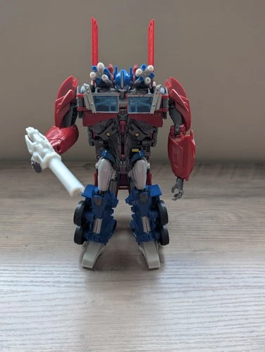 Vtg Hasbro Transformers Prime Weaponizer Optimus Prime Action Figure Complete