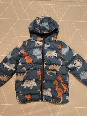 Puffer Coat Age Next Boys Anorak Next Boys Blue Dinosaur Puffer