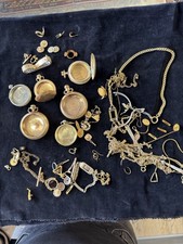 Lot Of Vintage Pocket Watch Cases, 387Plus Grams Gold Filled, Scrap Ships Now