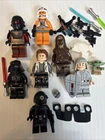 Lego Star Wars Minifigure Lot of 7 In Great Condition. Everything Included LOOK!