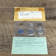 1960 United States 90% Silver Proof Mint Set w/OGP & COA - 5 Coins