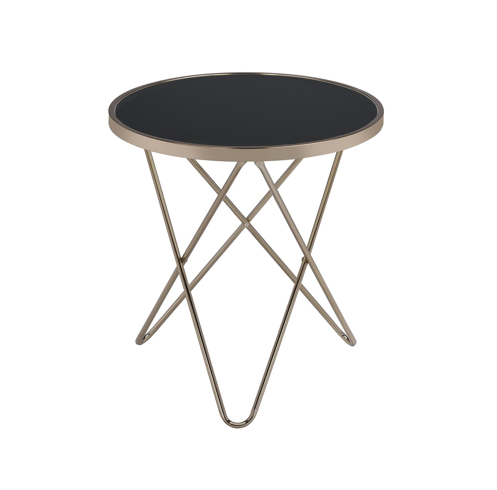 table manner & Images High Quality Grahic ACME Furniture ACME 81832 Valora End Table Black Glass 26amp Champagne ...