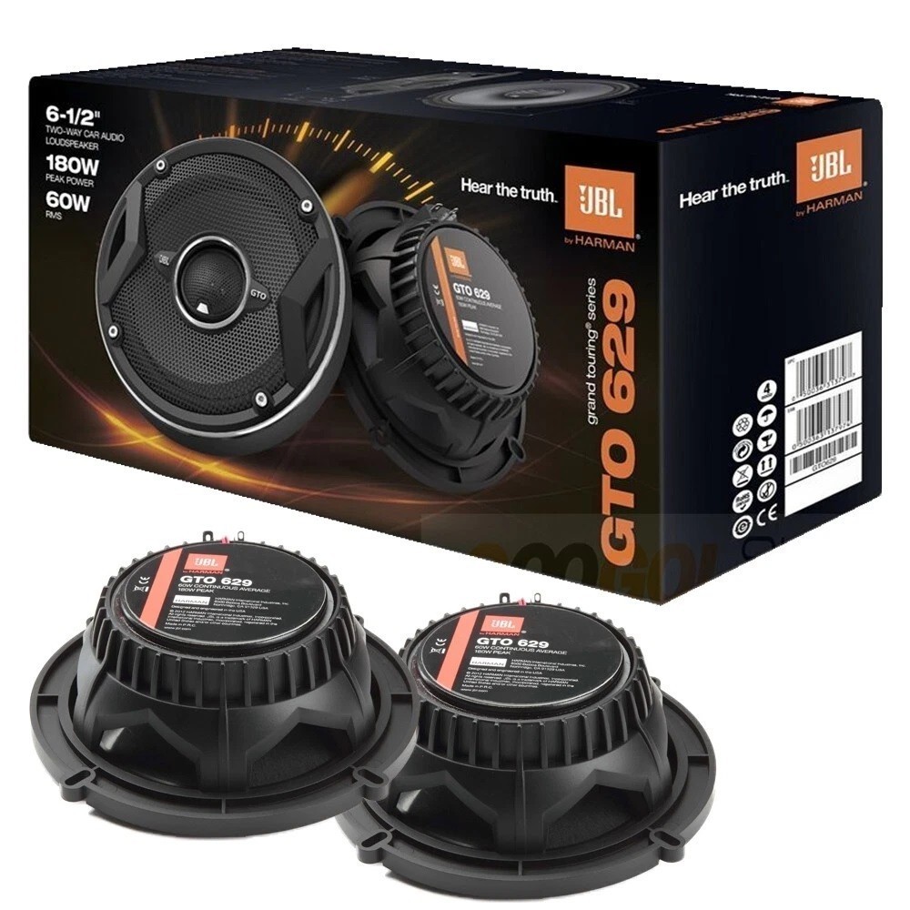 JBL GTO629 6-1/2 inch 360 Watts 2 -Way Coaxial Car/Truck Audio