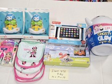 Kids Lot Munchkin Bath Bluey Megamat LankyBox Fisher Price Tablet Minnie Bibs