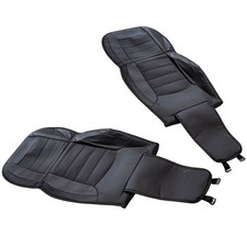 2pcs Front 5-seat Leather Seat Cover Cushion For Toyota Prius Highlander Yaris 2pcs Front 5-seat Leather Seat Cover Cushion For Toyota Prius Highlander Yaris