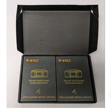 WIEZ GPS Wireless Dog Fence Rechargeable Open Box Lot of 2 