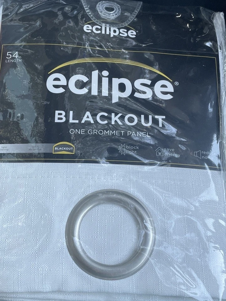 Eclipse Kendall Grommet Top Blackout Single Curtain Panel, 42x54 - Image 2 of 4